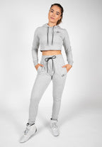 Gorilla Wear Pixley Cropped Hoodie - Grijs