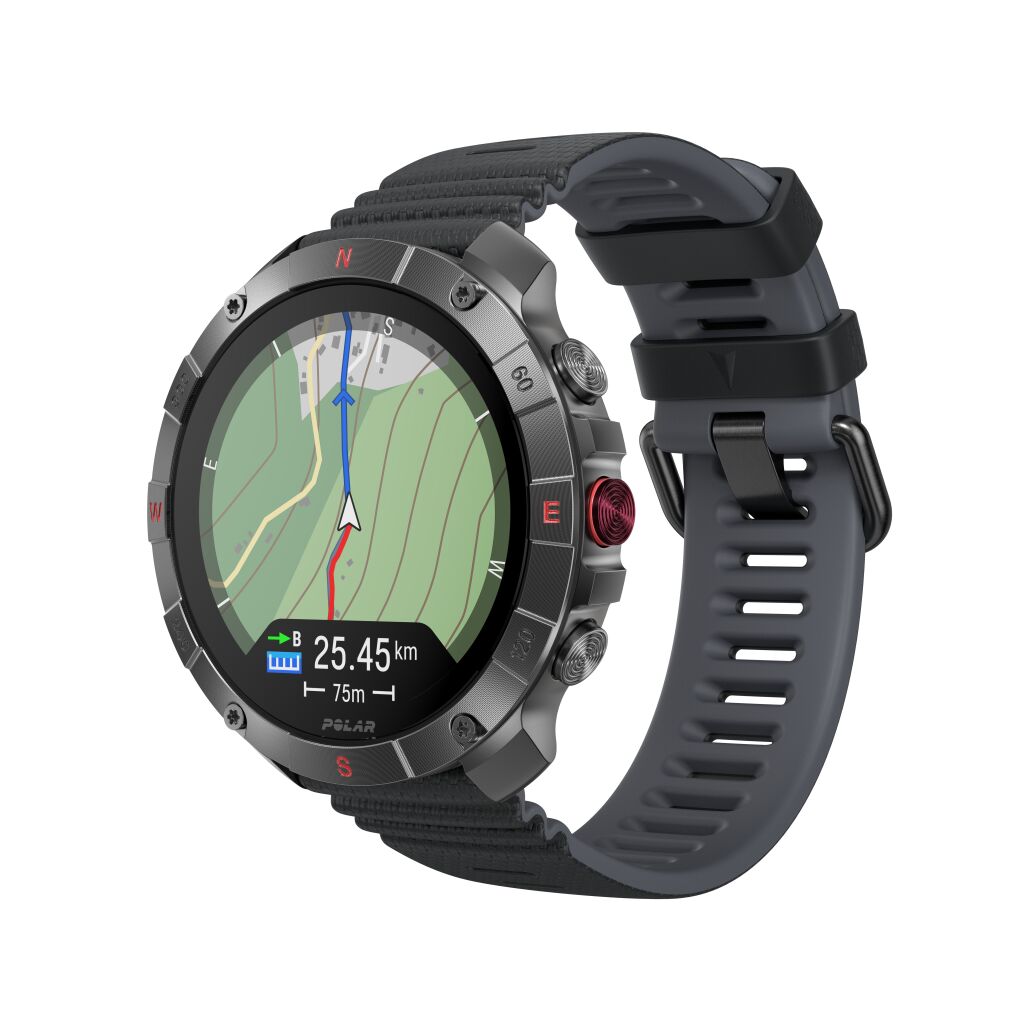 Polar Grit X2 Pro Titan Premium Outdoor Smart Watch - Brons/Zwart - S/L