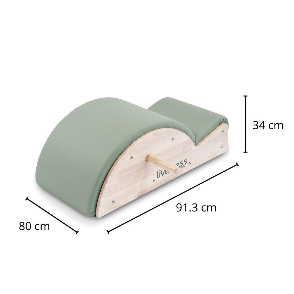 Toorx Liveness Eikenhout Spine Corrector PTX 1700 - Green Tea