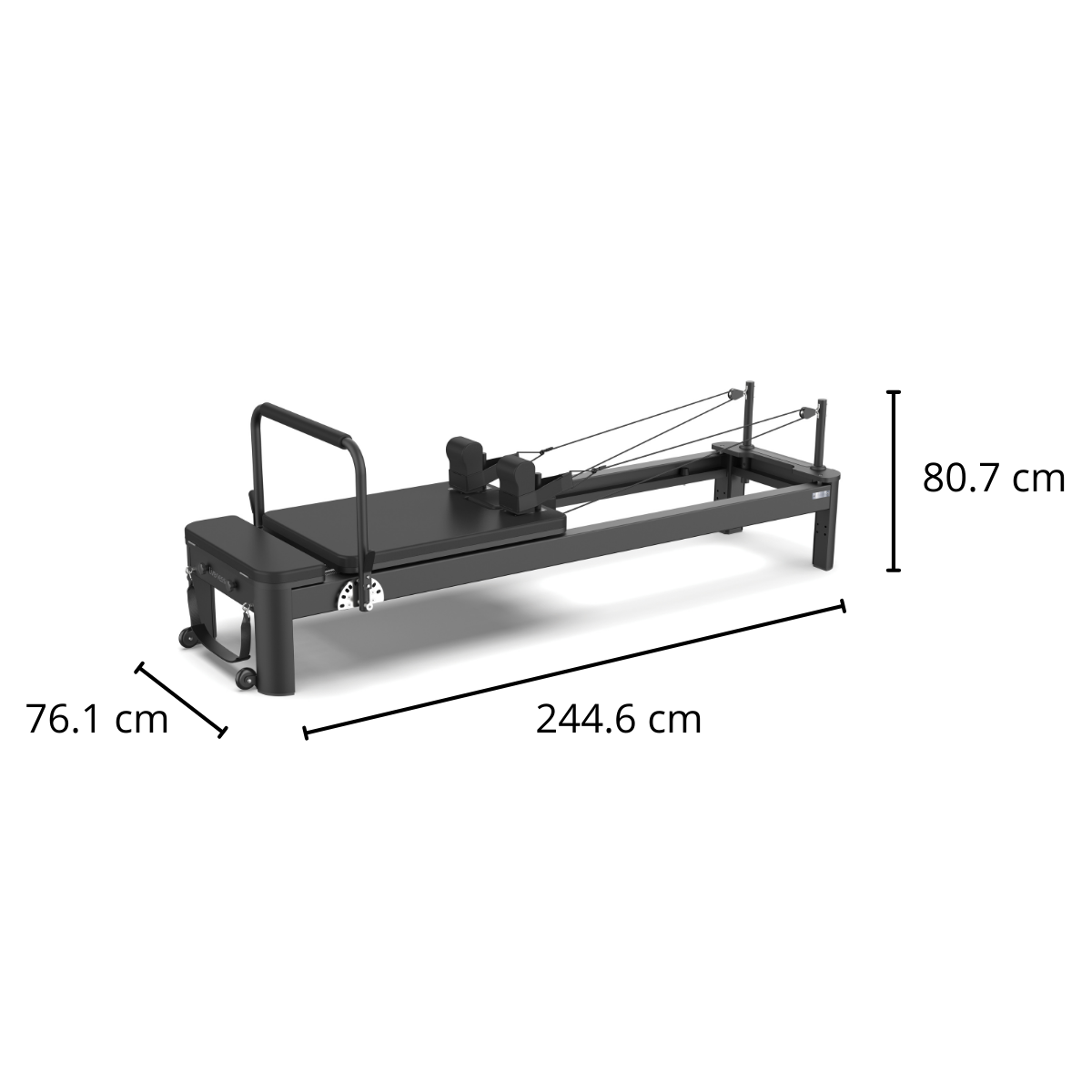 Toorx Liveness Aluminum Reformer PTX 7500 - Black Pearl