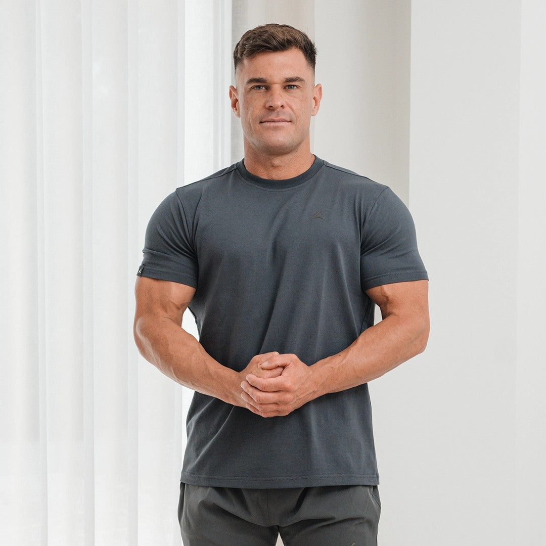 Reeva Premium Active Tee - Sport T-shirt  - Grijs