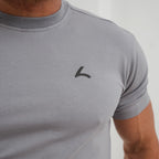 Reeva Premium Active Tee - Sport T-shirt - Licht Grijs