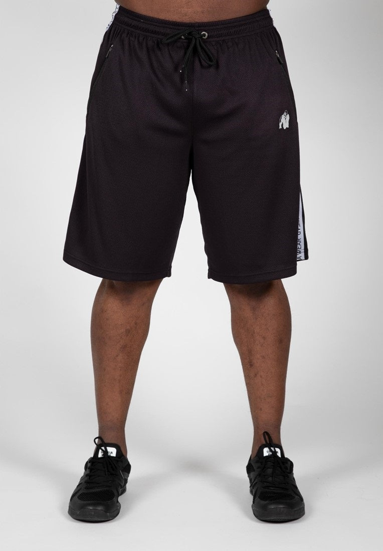 Gorilla Wear Reydon Mesh Shorts 2.0 - Zwart