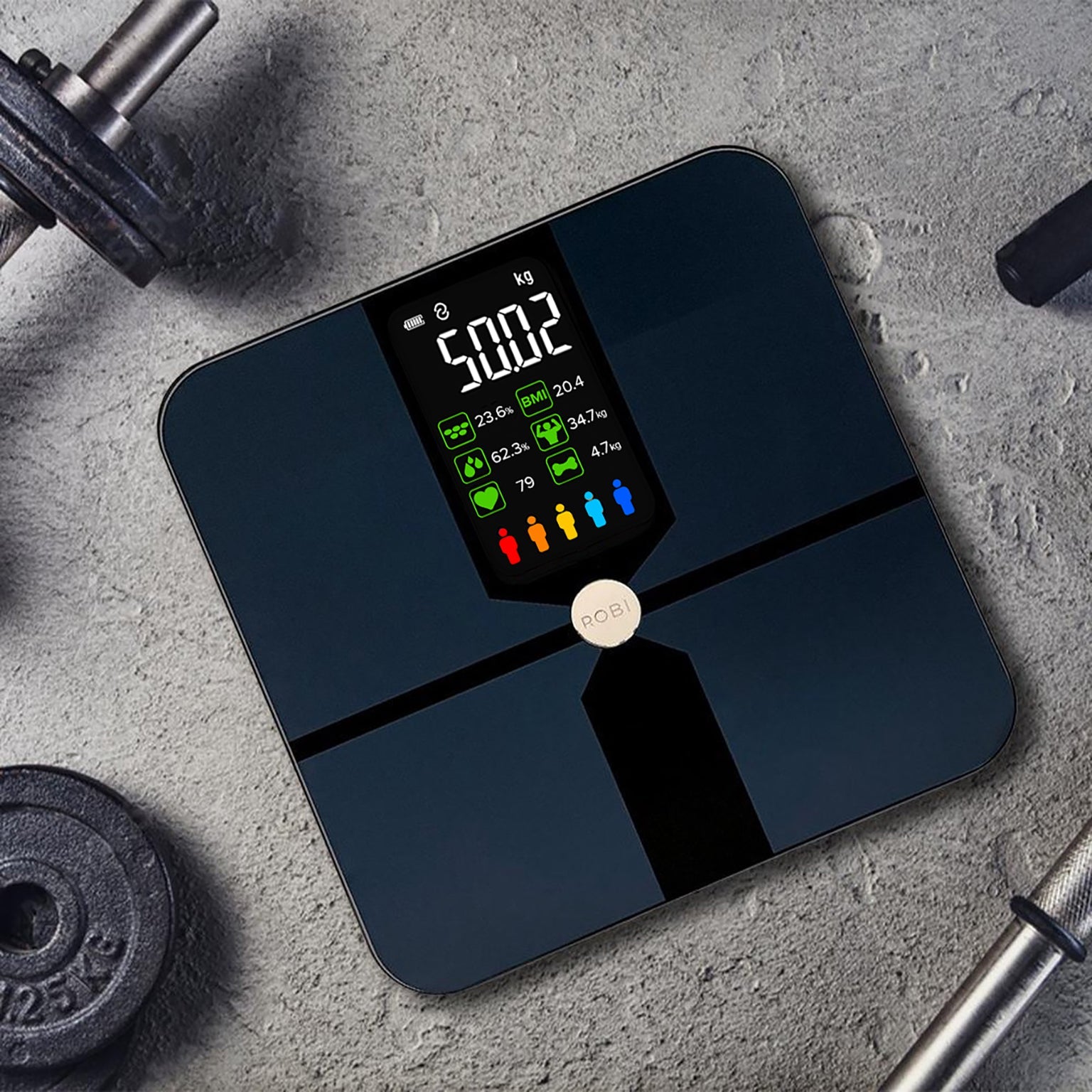 Robi S9 Smart Body Analyzer - Digitale Weegschaal