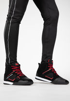 Gorilla Wear Troy High Tops Sportschoenen - Zwart/Rood