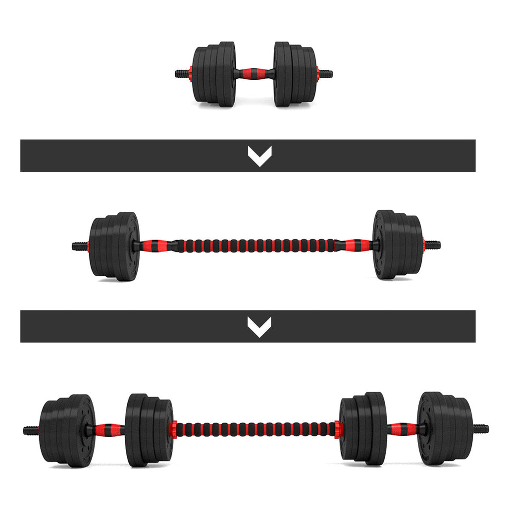 HMS Dumbbells & Halter Set - 20 kg