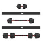 HMS Verstelbare Halter en Dumbbell Set - 40 kg
