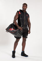 Gorilla Wear Silverdale Mouwloos Vest met Capuchon - Zwart