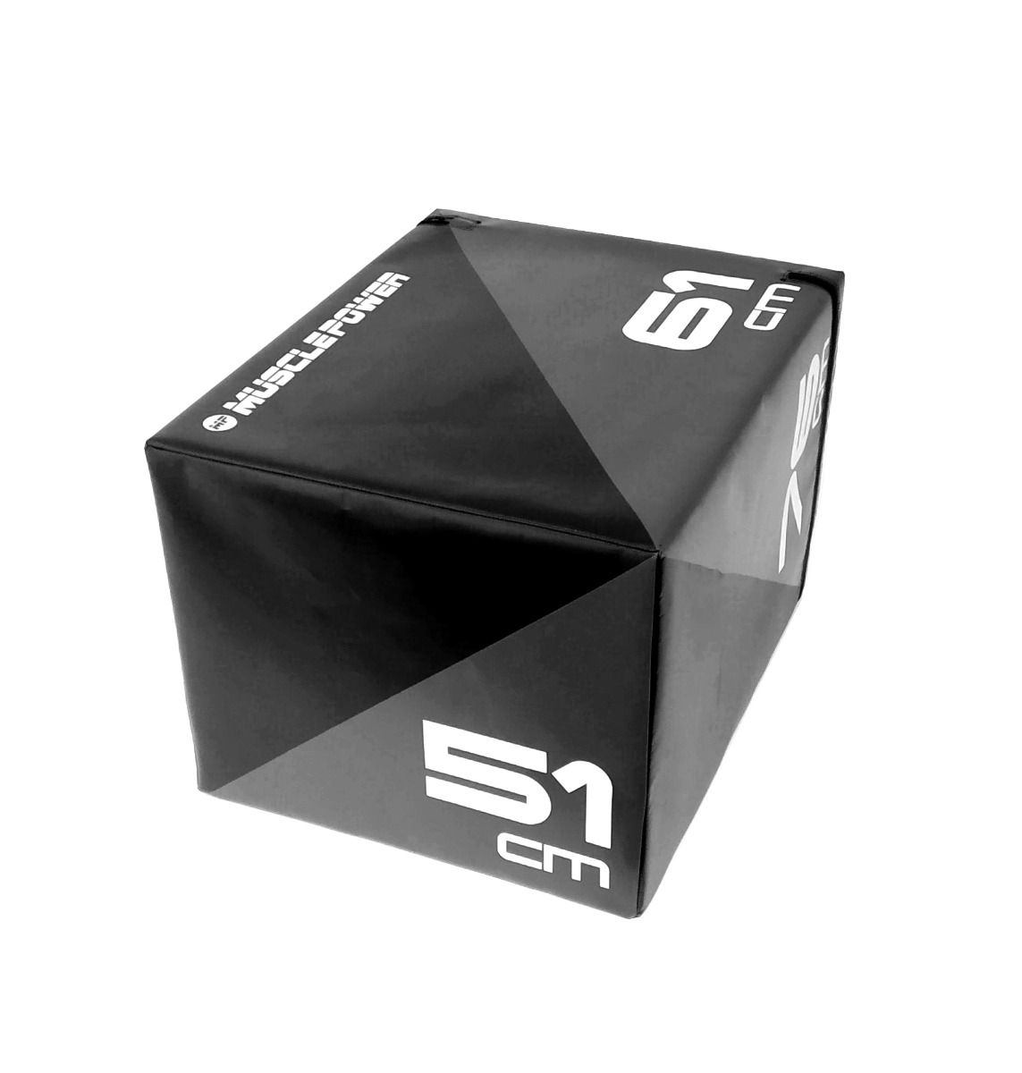 Muscle Power Soft Plyo Box - Zwart