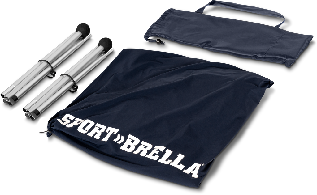 Sport-Brella Solbreeze Zonnescherm - Open Strandtent - Blauw