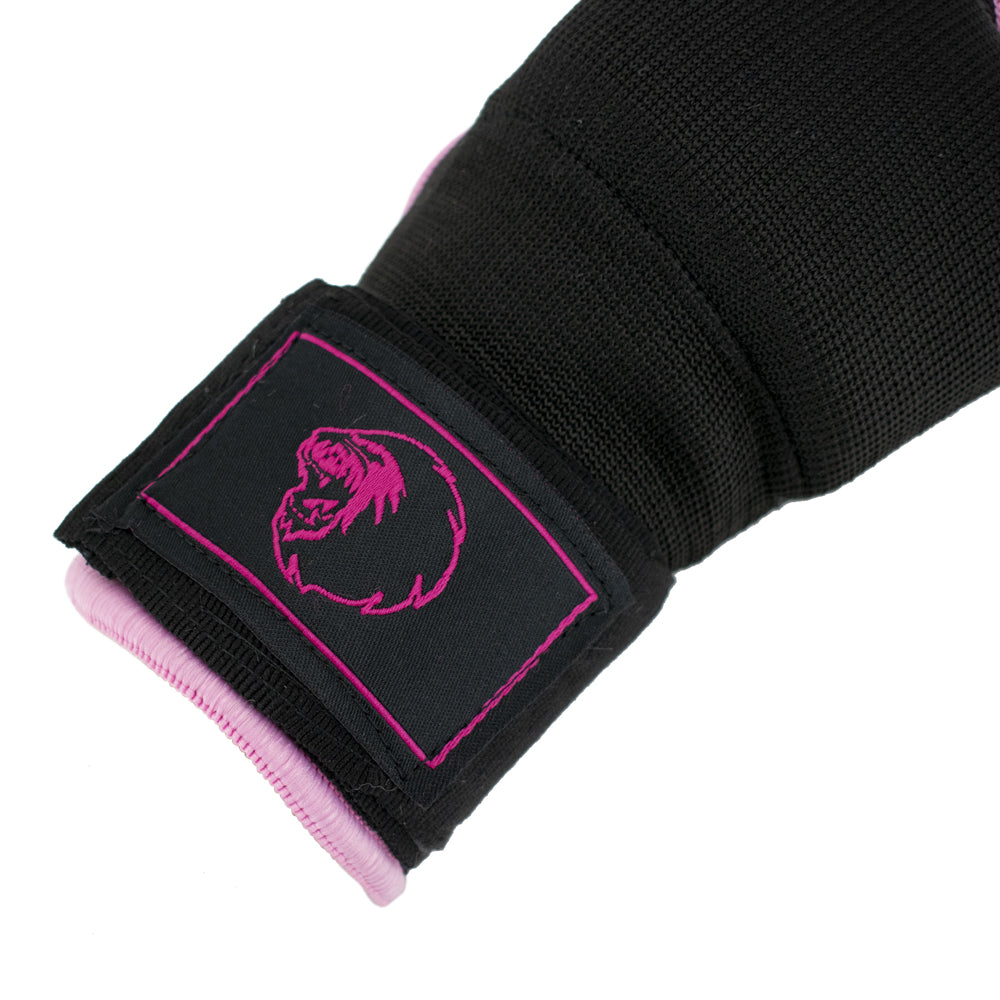 Super Pro Combat Gear Foam Binnenhandschoenen - Zwart/Roze