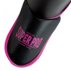 Super Pro Kids Scheenbeschermers Leopard - Zwart/Roze