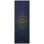 Gaiam Reversible Yogamat - 6 mm - Metallic Sun & Moon