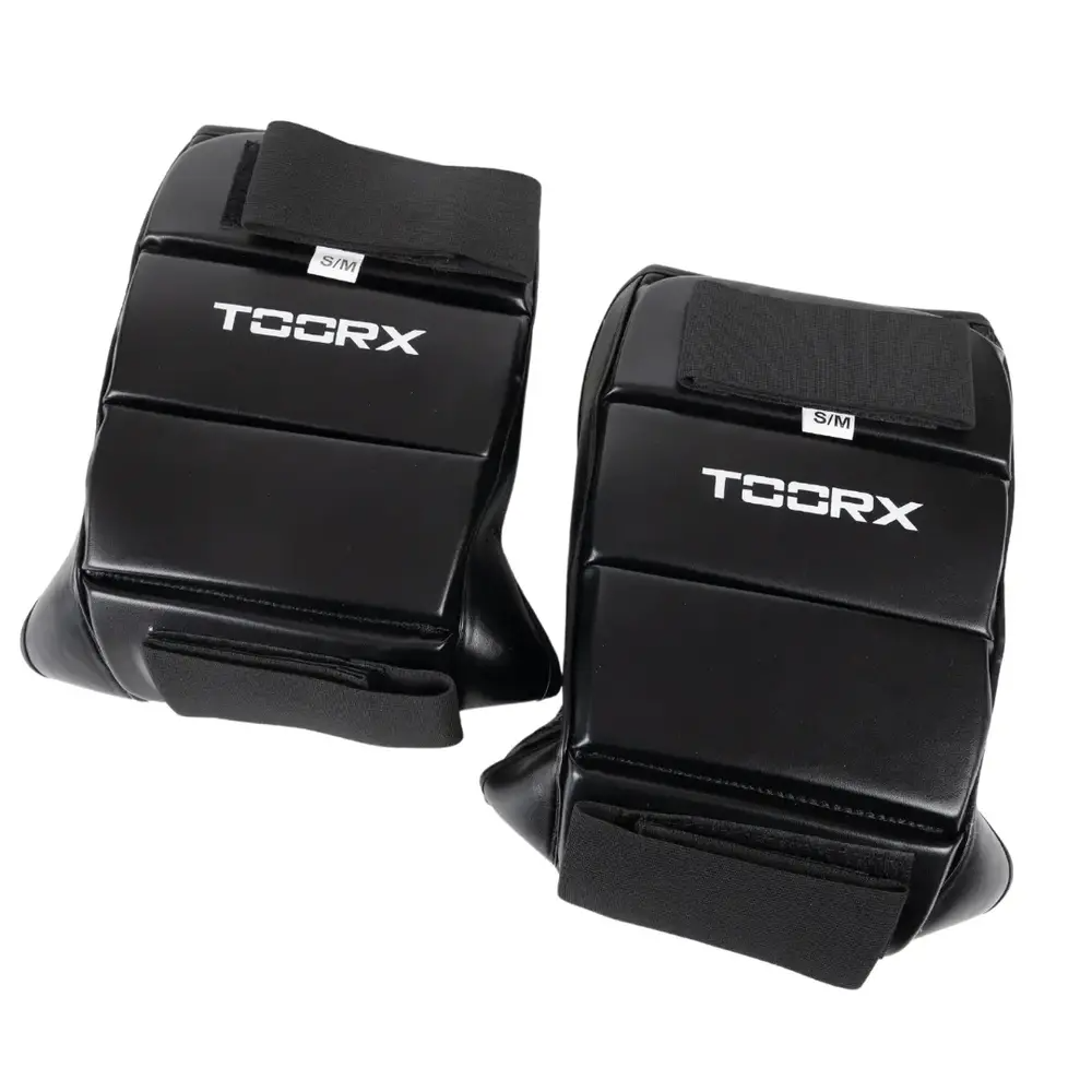 Toorx Fitness Scheenbeschermer PU - met voetbeschermer - L/XL