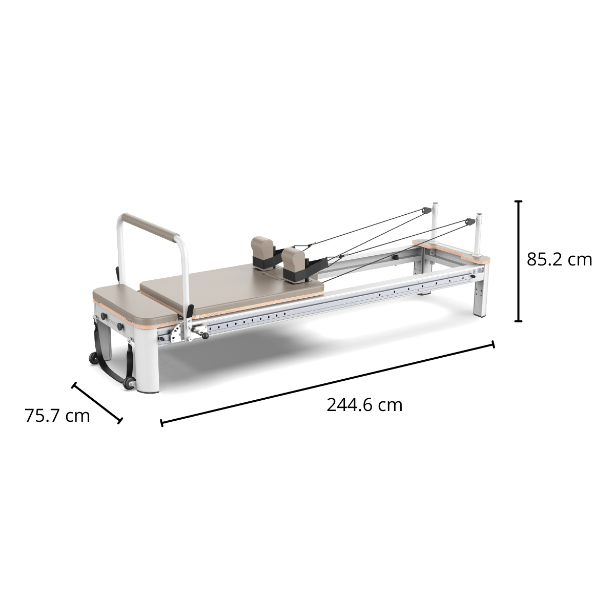 Toorx Liveness Aluminum Reformer Full Track PTX 8000 - Moon & Sand