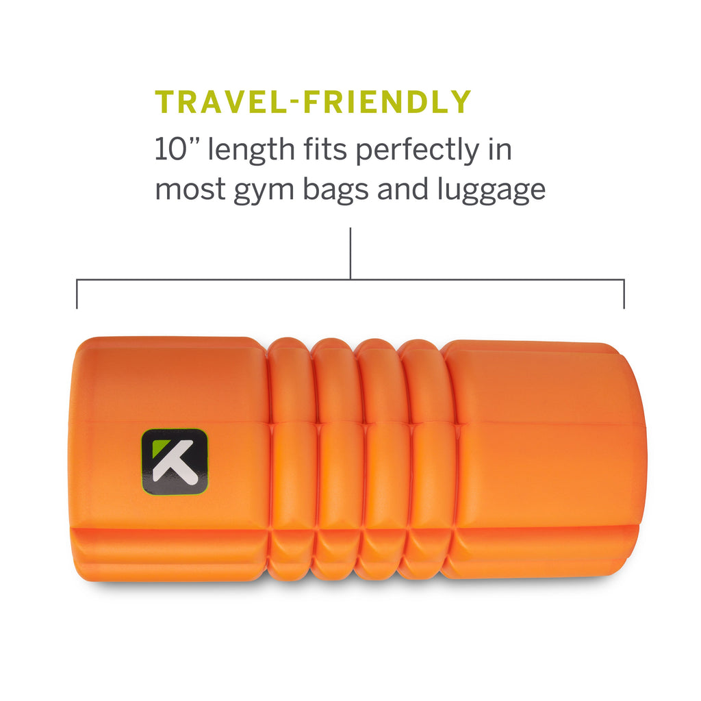 Triggerpoint Foam Roller Grid Travel - Oranje/Zwart