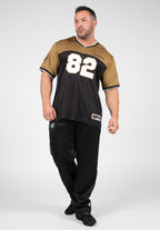 Gorilla Wear Trenton Football Jersey - Zwart/Goud