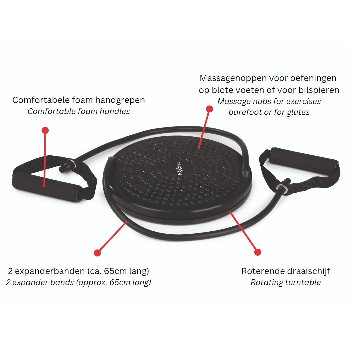 Maxxmee Cardio Twister Disc - Rotatieschijf