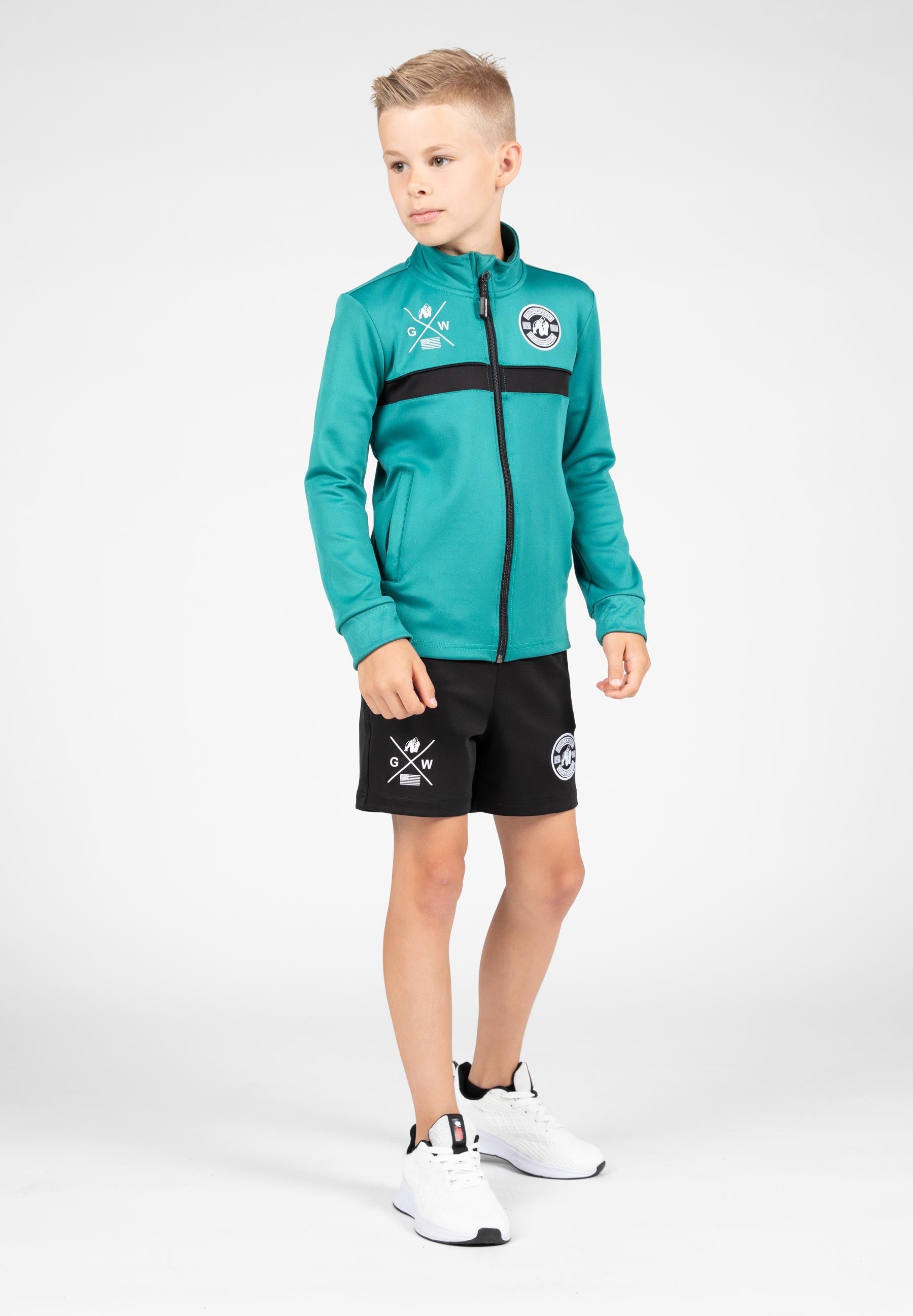 Gorilla Wear Vernon Kids Korte Broek - Zwart