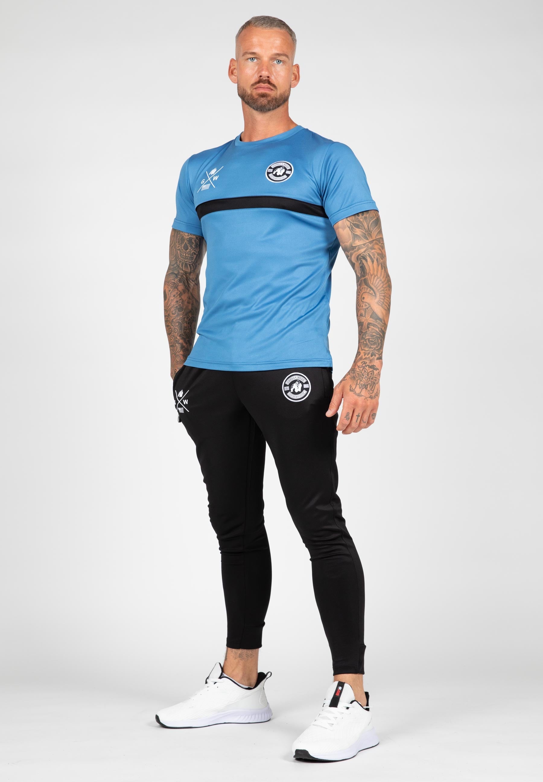 Gorilla Wear Vernon T-shirt - Blauw