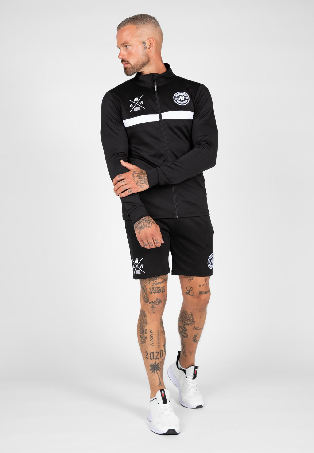 Gorilla Wear Vernon Trainingsjas - Zwart