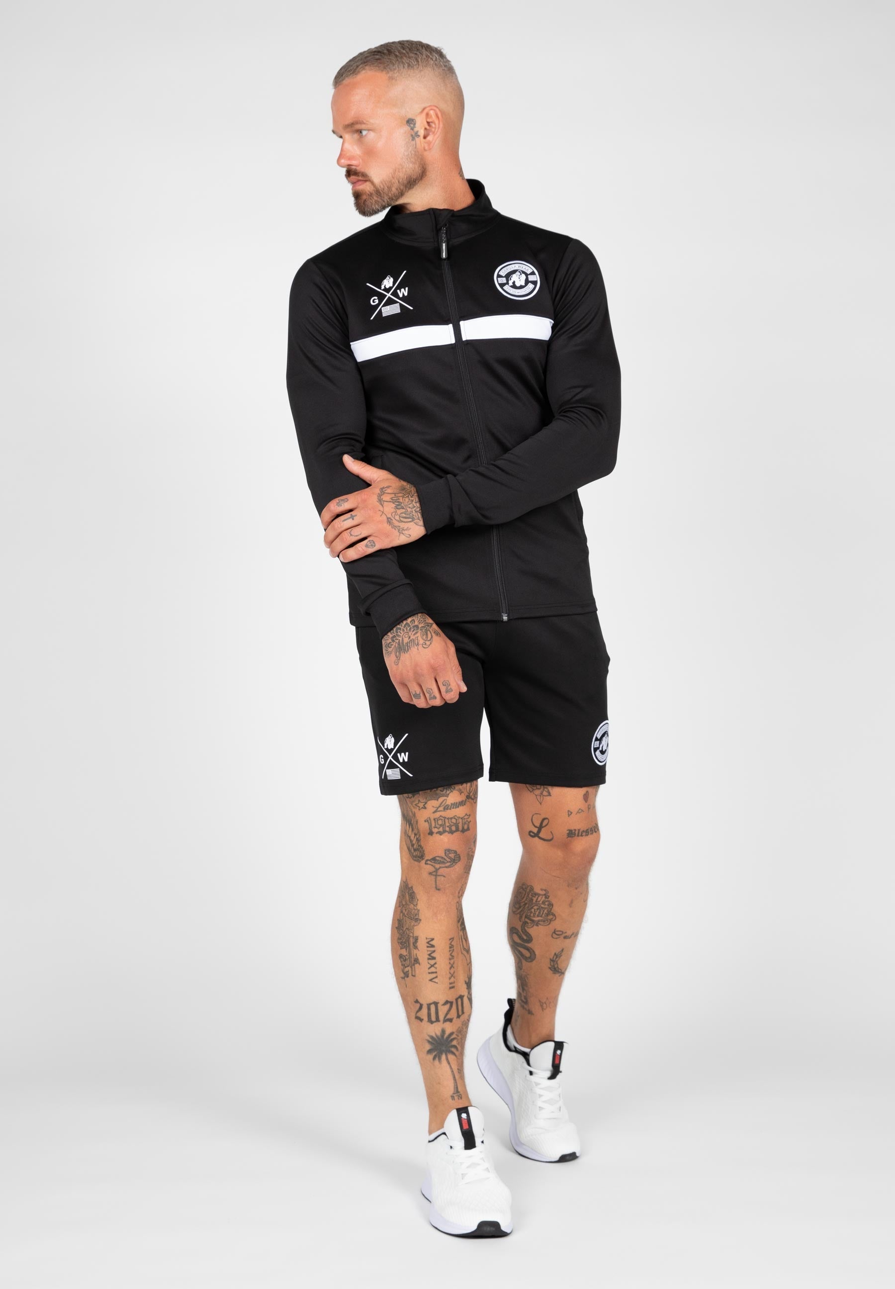 Gorilla Wear Vernon Trainingsjas - Zwart