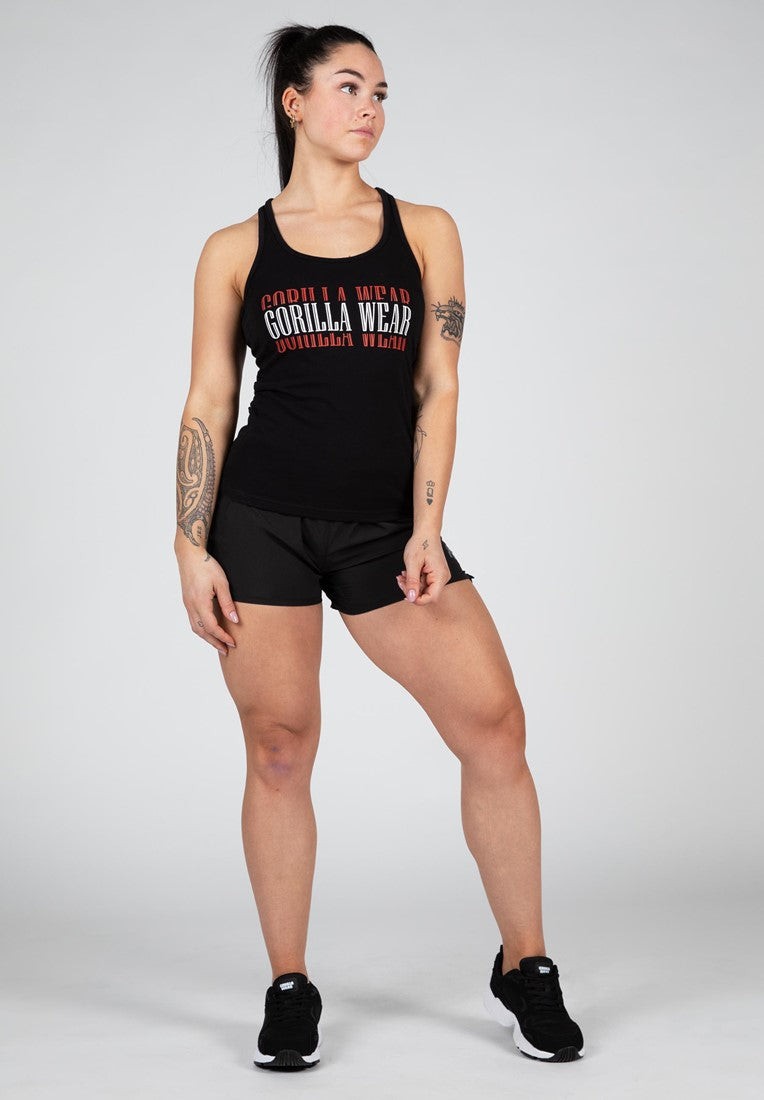 Gorilla Wear Verona Tank Top - Zwart