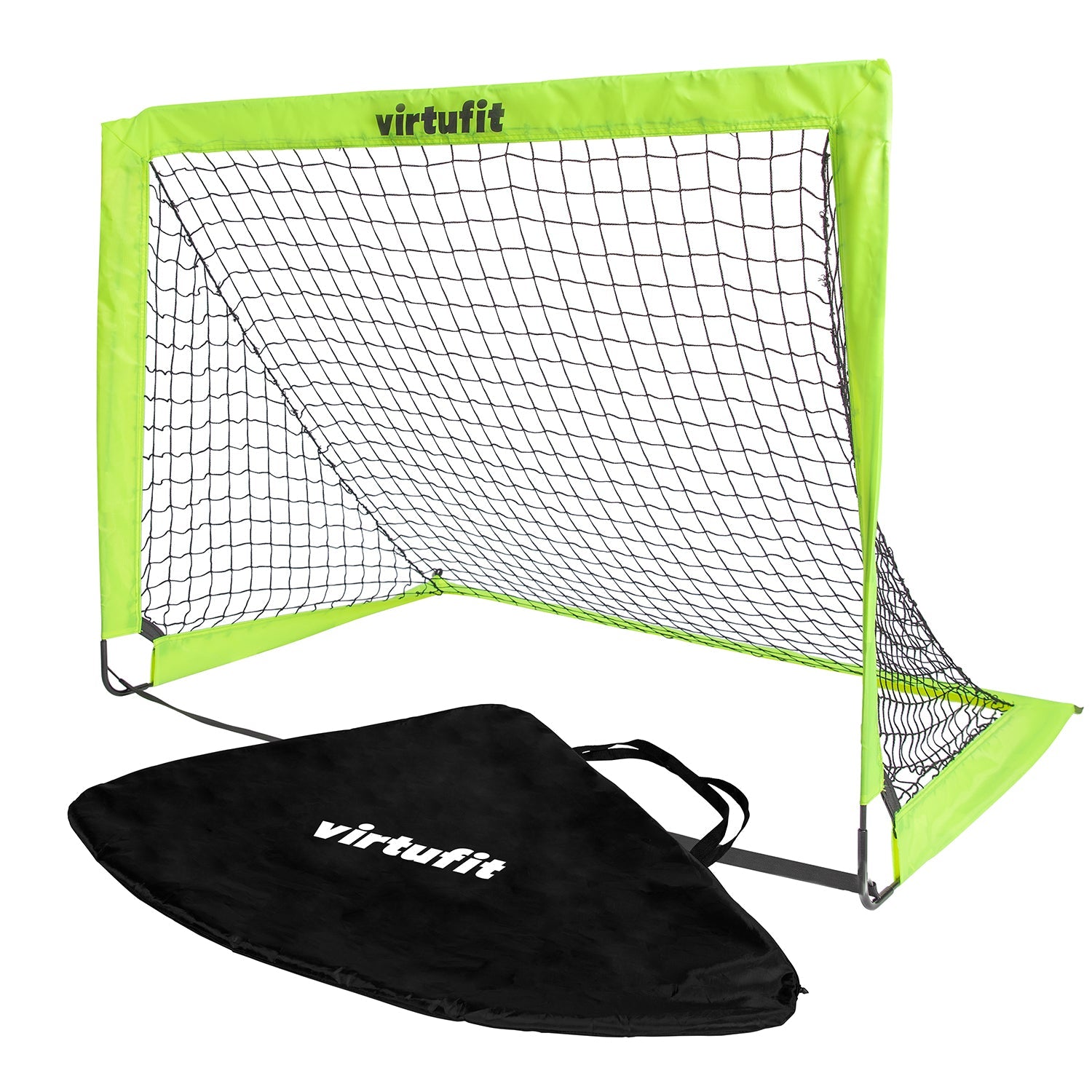 VirtuFit Pop-Up Voetbaldoelen Set - Voetbalgoals - 120 x 90 cm - Tweedekans