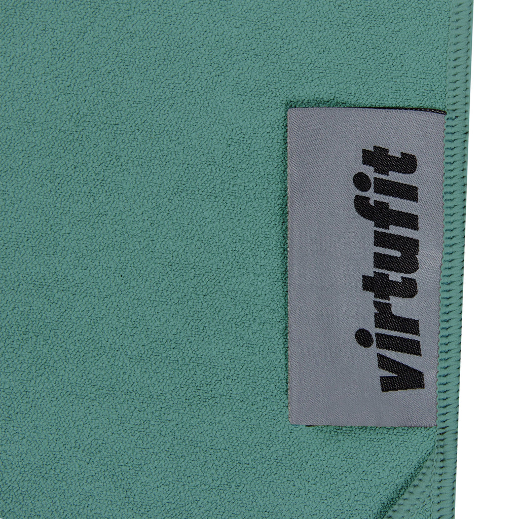 VirtuFit Premium Yogamat Handdoek - 183 x 61 cm - Ocean Green