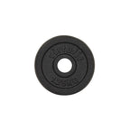 VirtuFit Gietijzeren Halterschijf - Halter gewicht - 30 mm - 1,25 kg - Zwart
