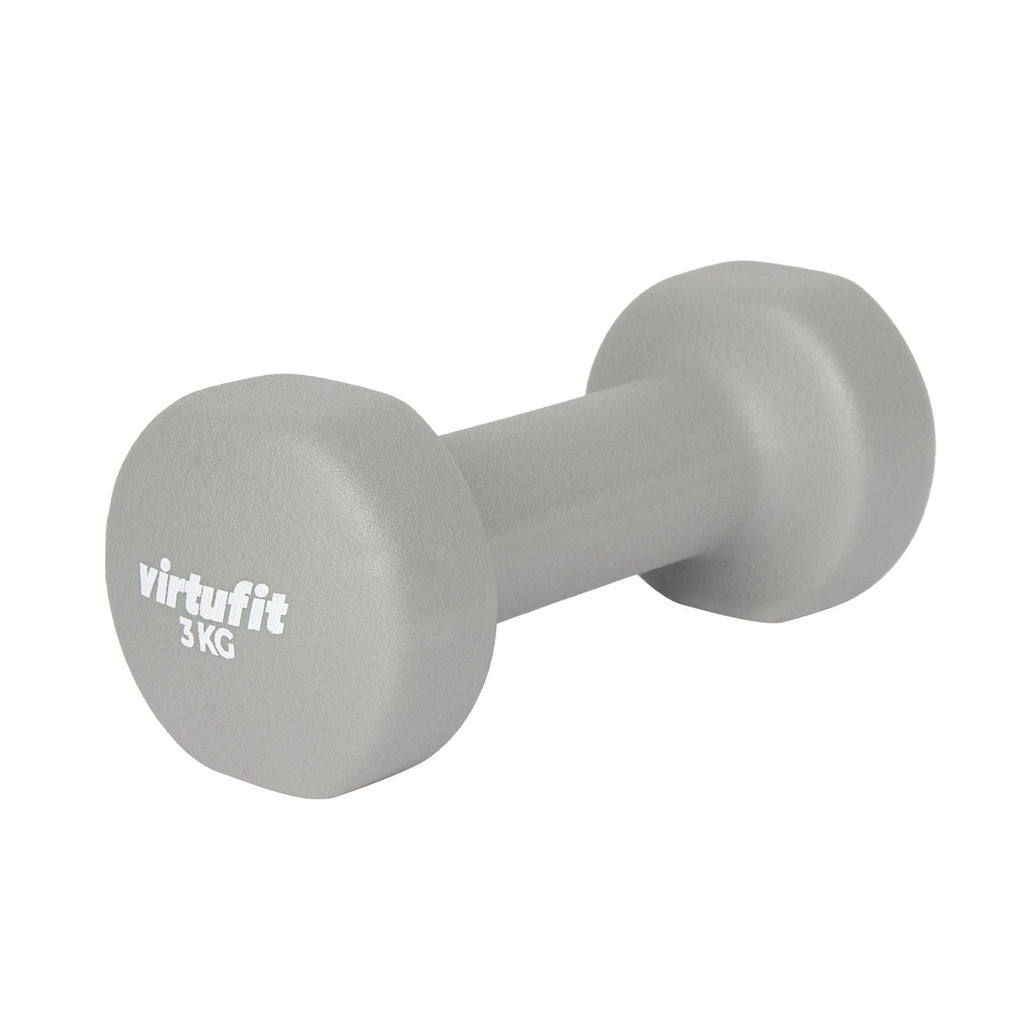 VirtuFit Vinyl Dumbbell Set Pro - 2 x 3 kg