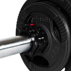 VirtuFit Olympische Gietijzeren Halterset - 170 kg