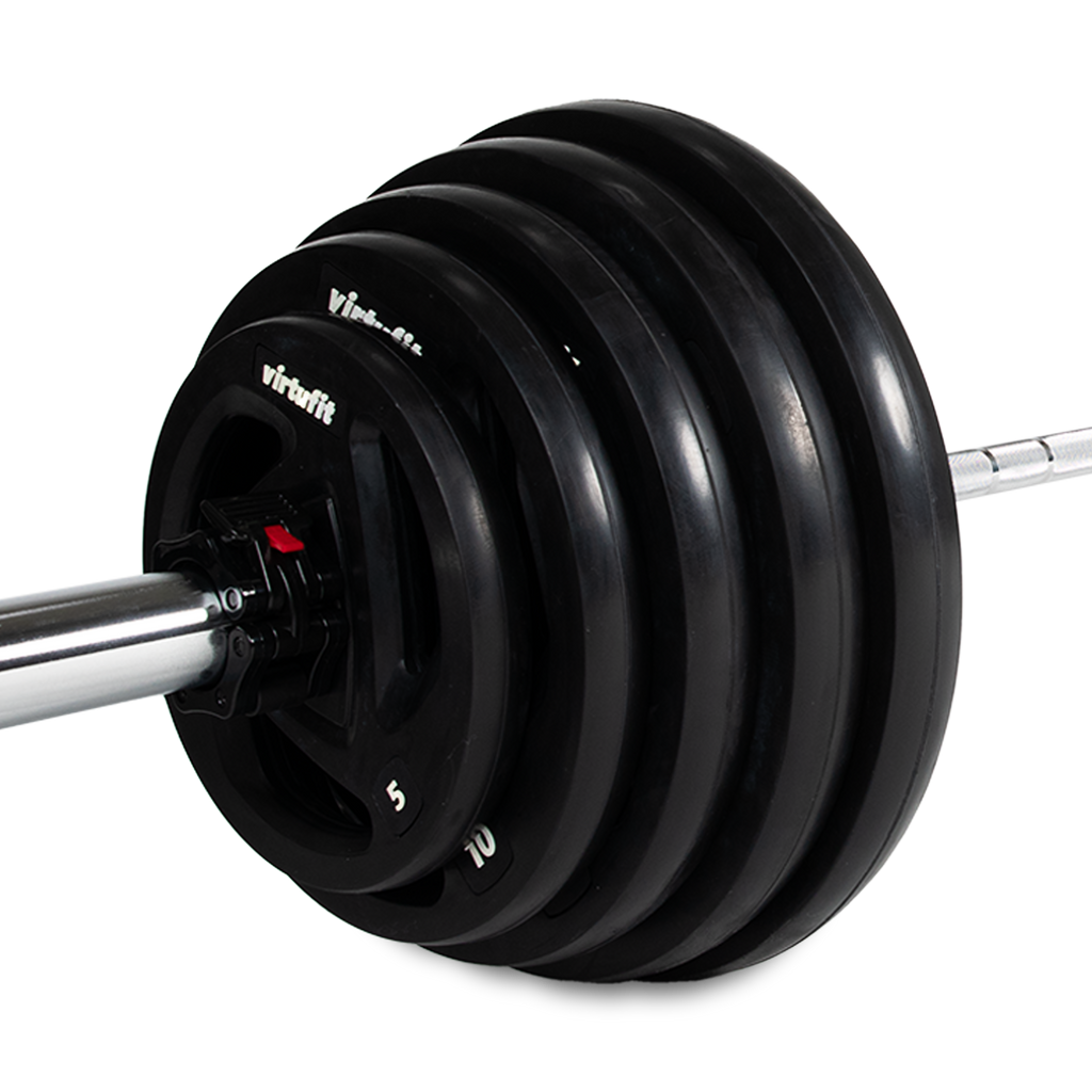 VirtuFit Olympische Rubberen Halterset - 170 kg