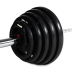 VirtuFit Olympische Rubberen Halterset - 170 kg