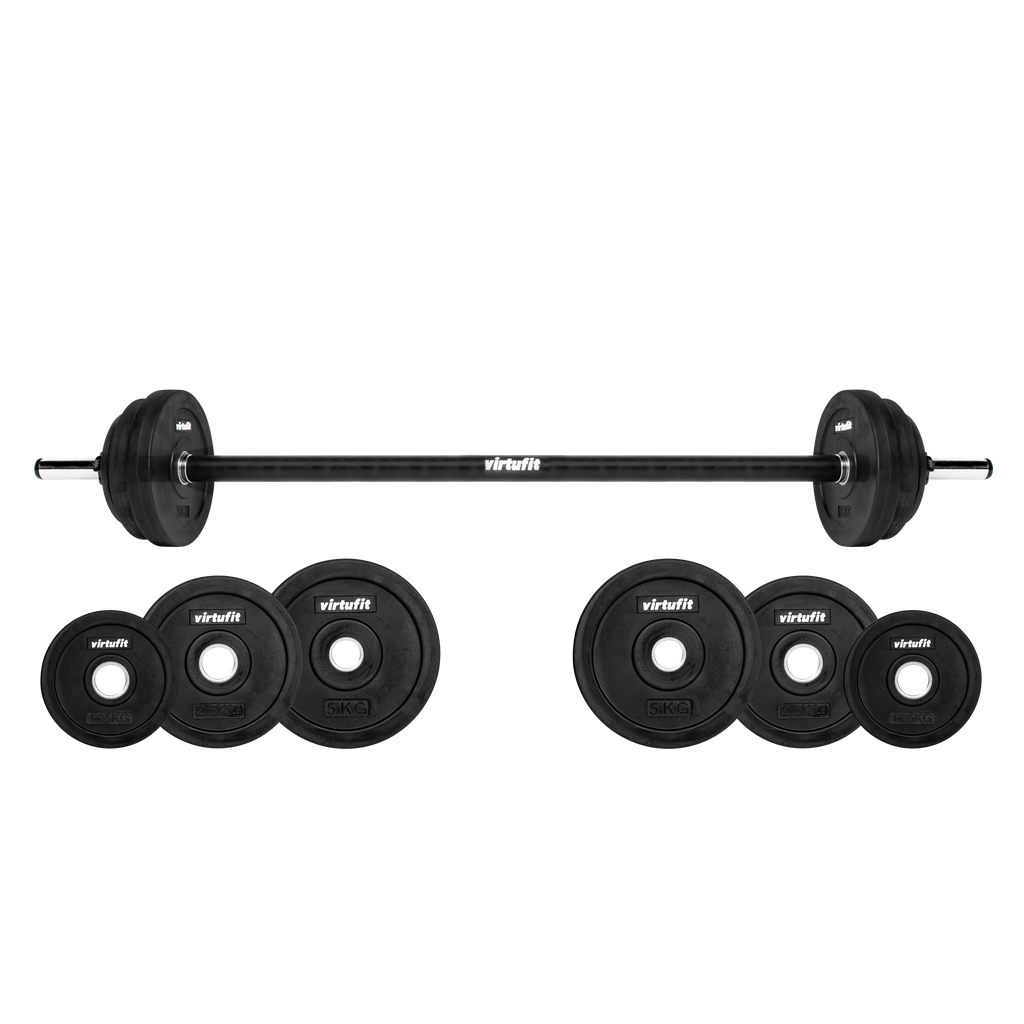VirtuFit Aerobic Pump Set Pro Rubber - 20 kg