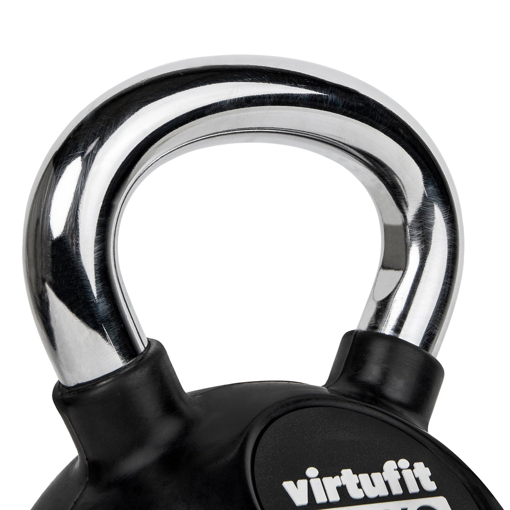 VirtuFit Kettlebell - Rubber/Chroom - 6 kg