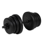 VirtuFit Verstelbare Dumbbellset - 2 in 1 Set - 30 kg - Vinyl