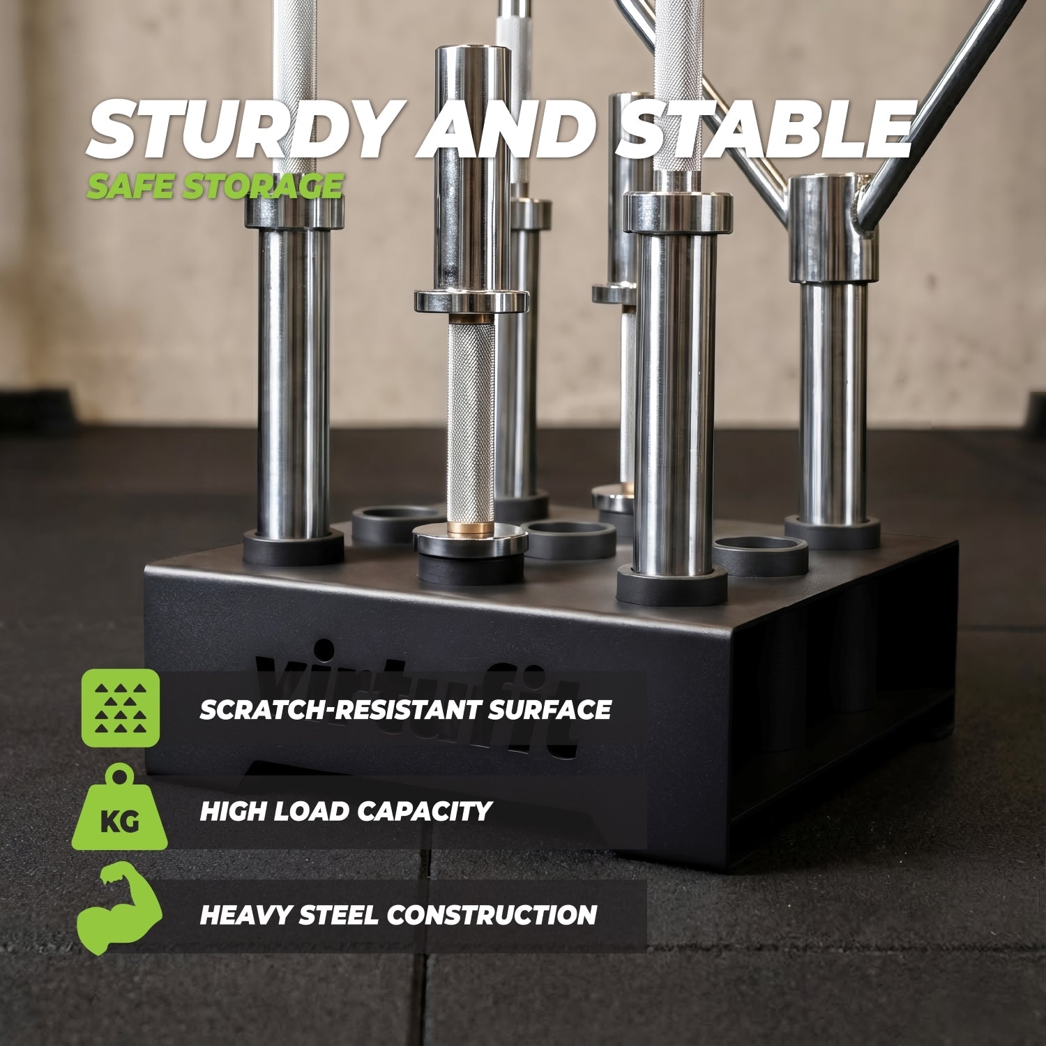 VirtuFit Olympische Halterstang Houder - Barbell Holder