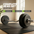VirtuFit Vinyl EZ-Curl Set - Halterset - 20 kg