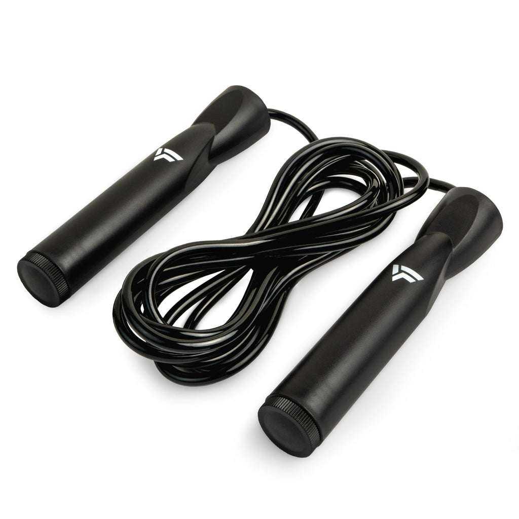 VirtuFit PVC Springtouw - Zwart