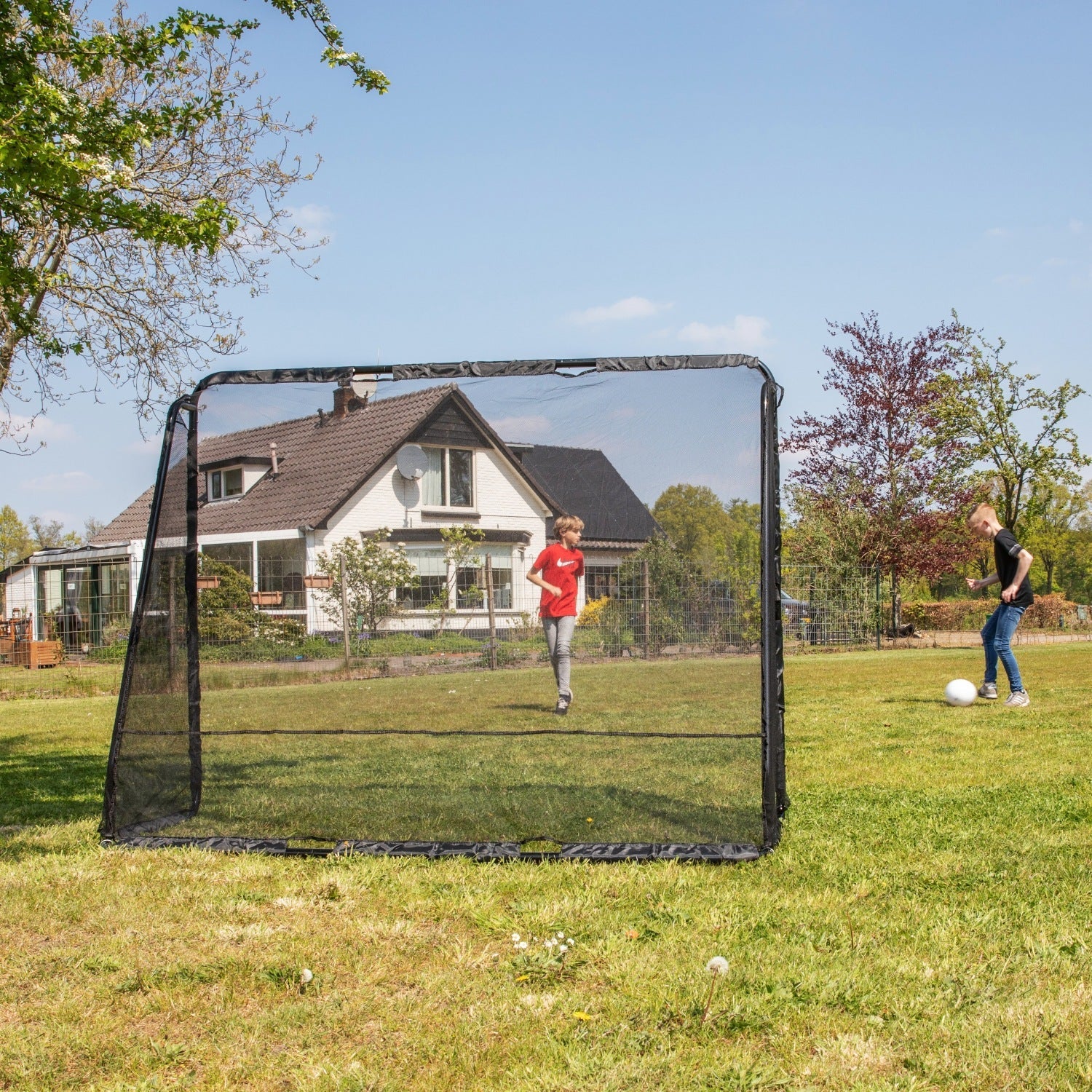 VirtuFit Voetbaldoelen Pro Set - Voetbalgoals -  2 Stuks - 120 x 80 cm