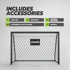 VirtuFit Voetbaldoel Premium - Heavy Duty Voetbal Goal - 120 x 80 x 60