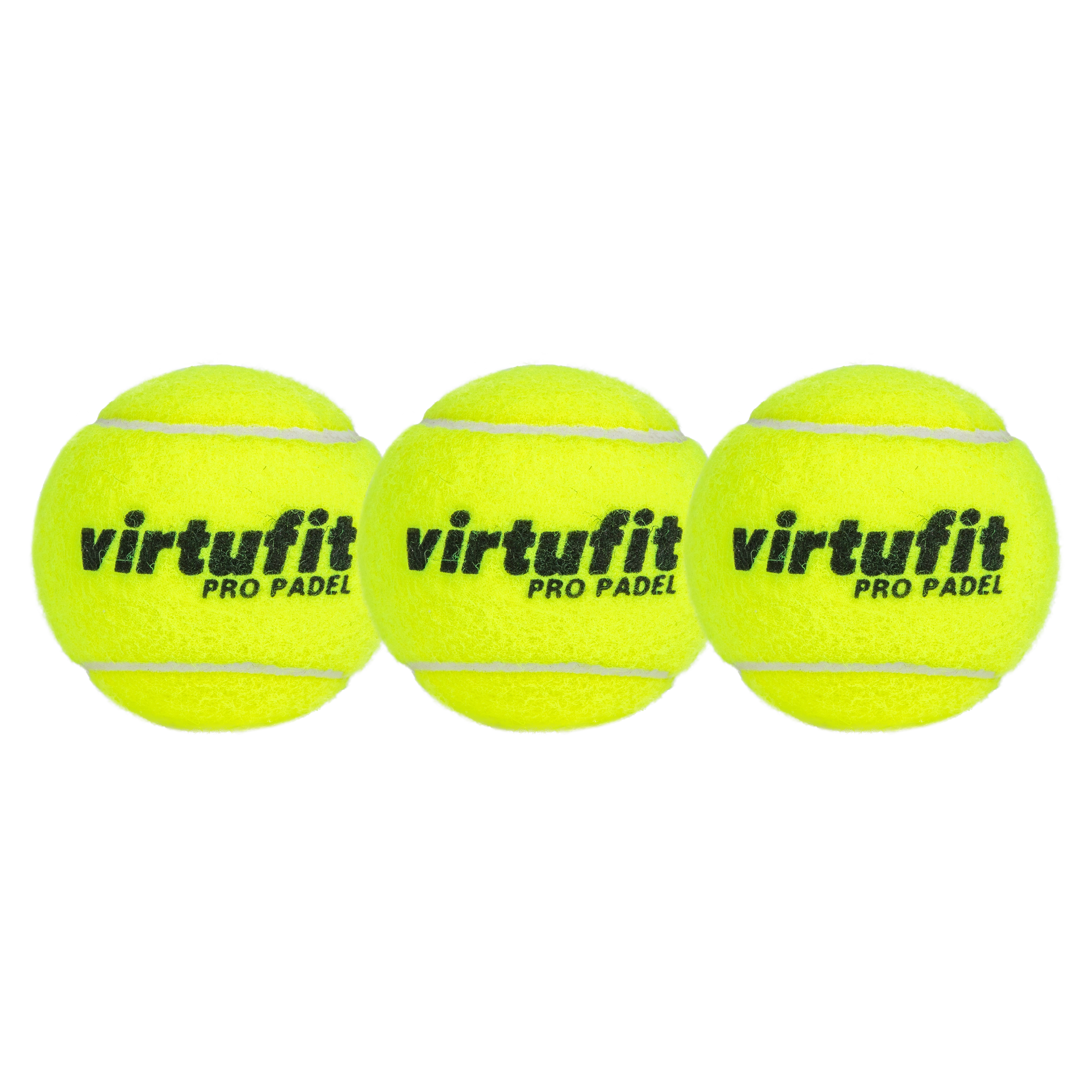 VirtuFit Pro Padel Ballen - Set / 3 ballen