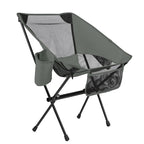 VirtuFit Camping Stoel Compact - Strandstoel - Opvouwbaar - Grijs