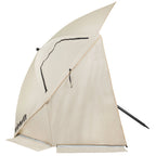 VirtuFit Strandparasol Premium - Windscherm - 225 cm - Beige - Tweedekans
