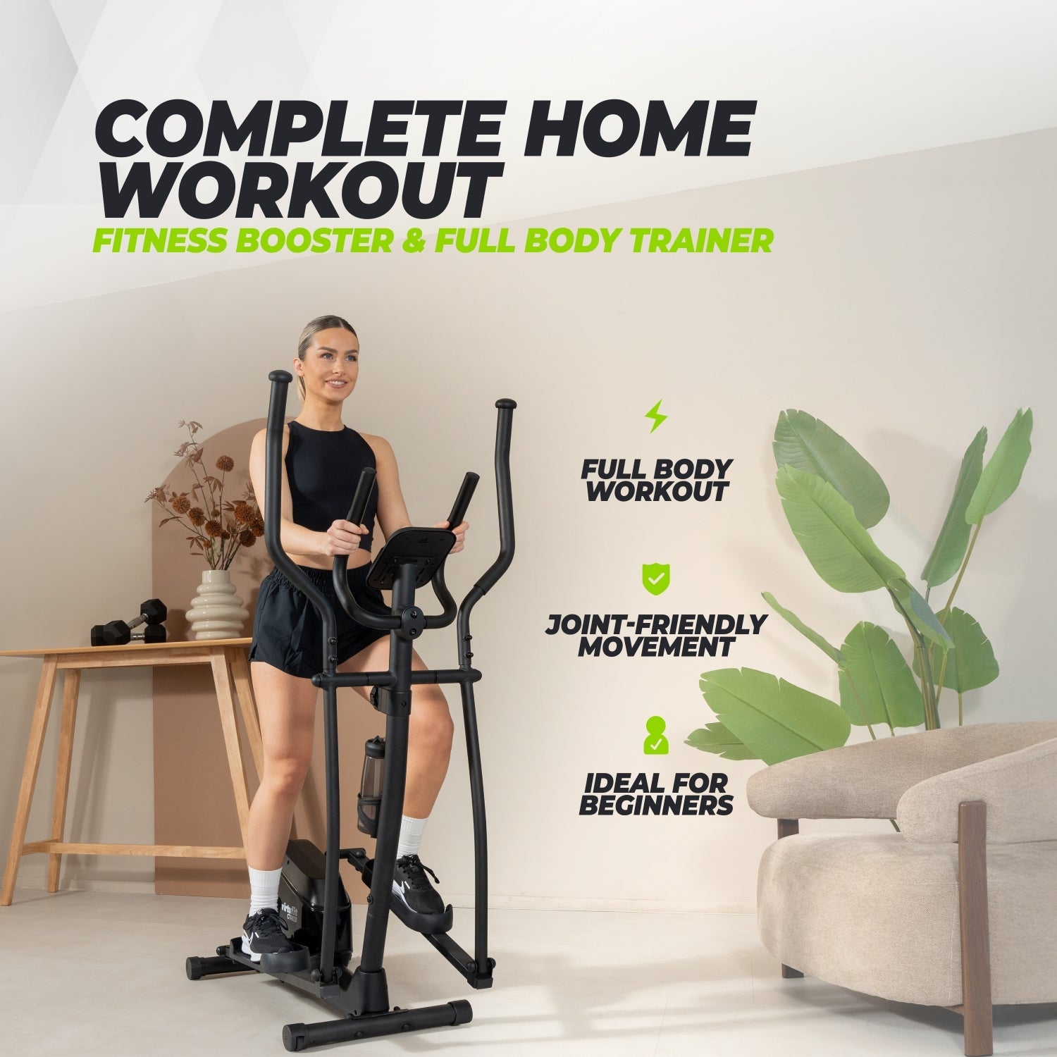 VirtuFit CTR100 Crosstrainer met Tablethouder - 2026 model (CTR 1.0) - Tweedekans - Detail