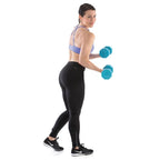 Gymstick Active Vinyl Dumbbell Set - Blauw - 2 x 5 kg