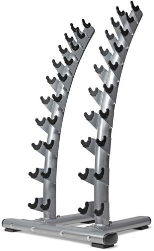 VirtuFit Dumbbellrek staand Deluxe + Hexa Dumbbells 1 t/m 10 kg
