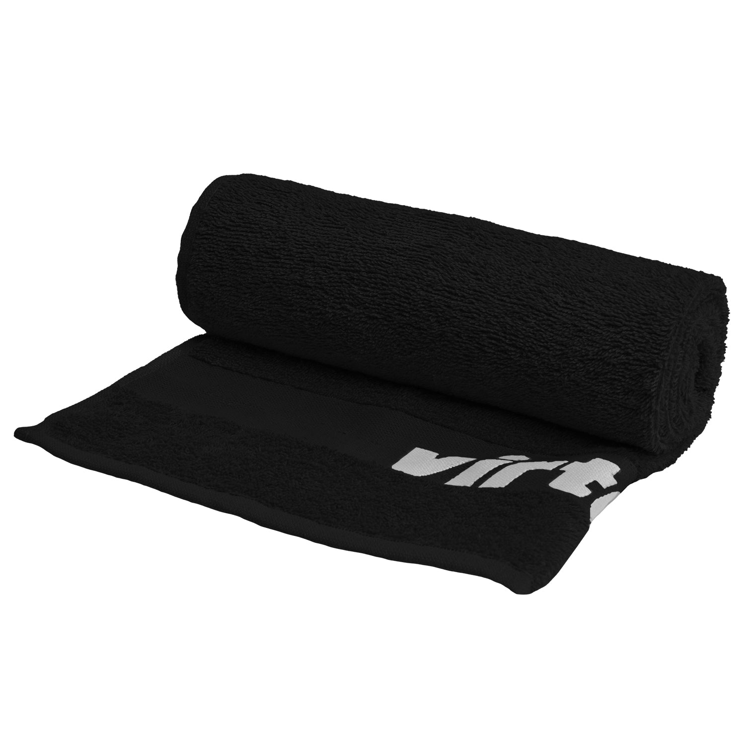 VirtuFit Handdoek - 100 x 50 cm - Zwart
