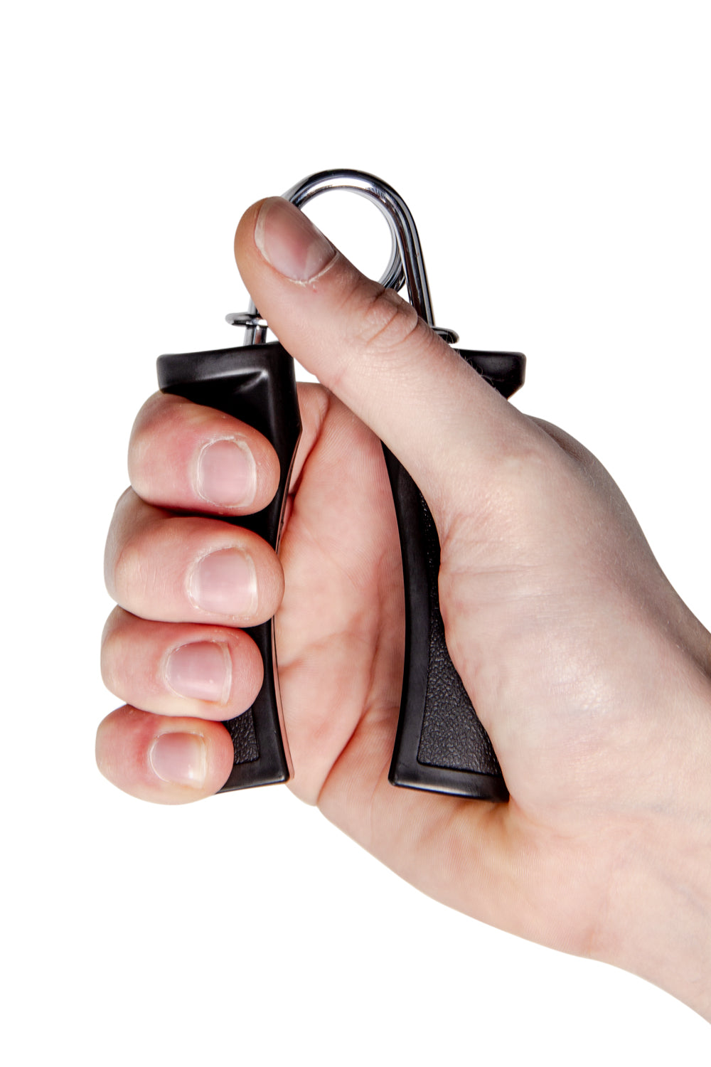 VirtuFit Handknijper - Knijphalter - Handtrainer Set - Zwart